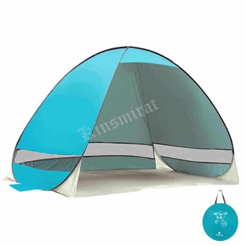 Cheap Goat Tents Beach tents outdoor camping shelter UV protective automatic opening tent shade ultralight pop up tent for outdoor party fishing Tents 
